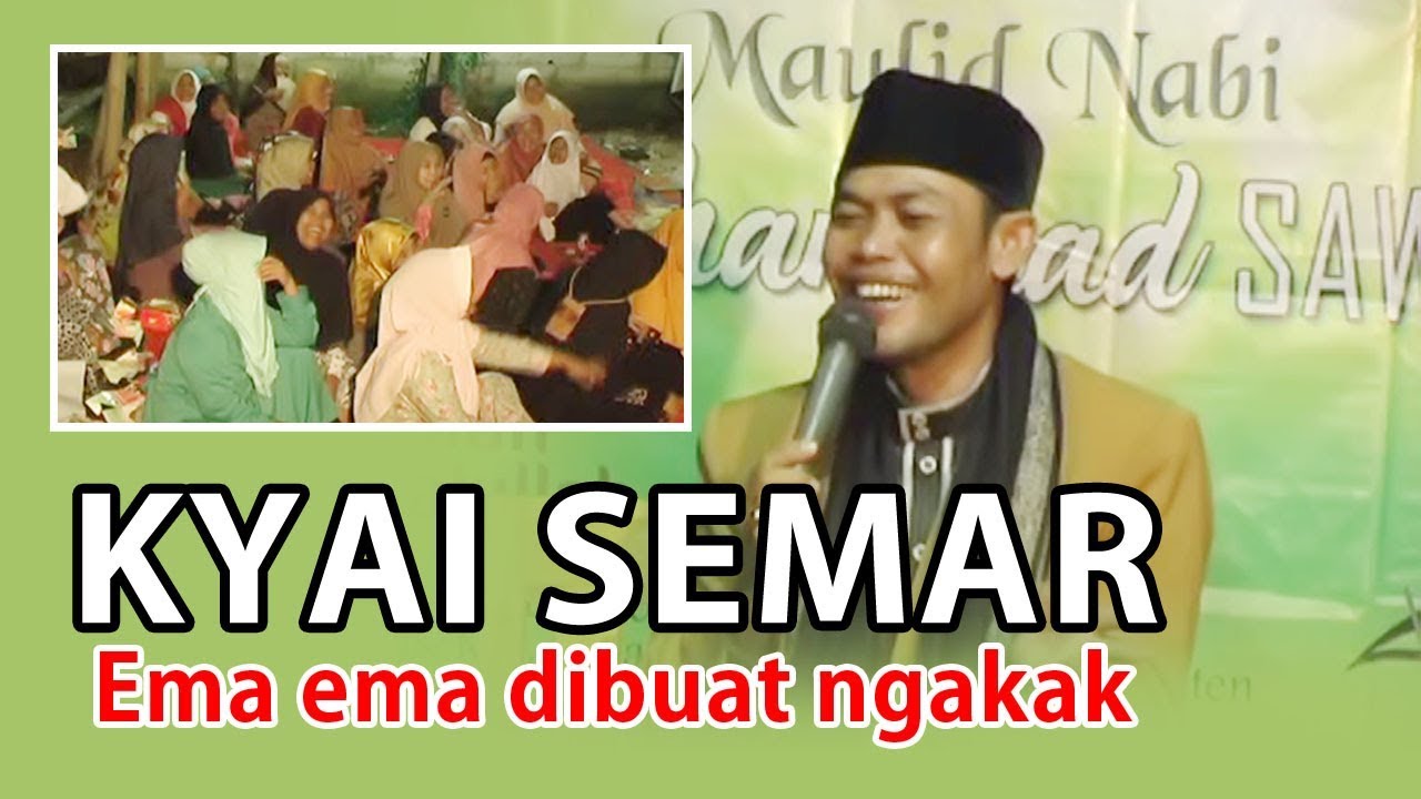 CERAMAH TERBARU ALA KYAI SEMAR, JAMA'AH TAK BISA BENDUNG TAWA