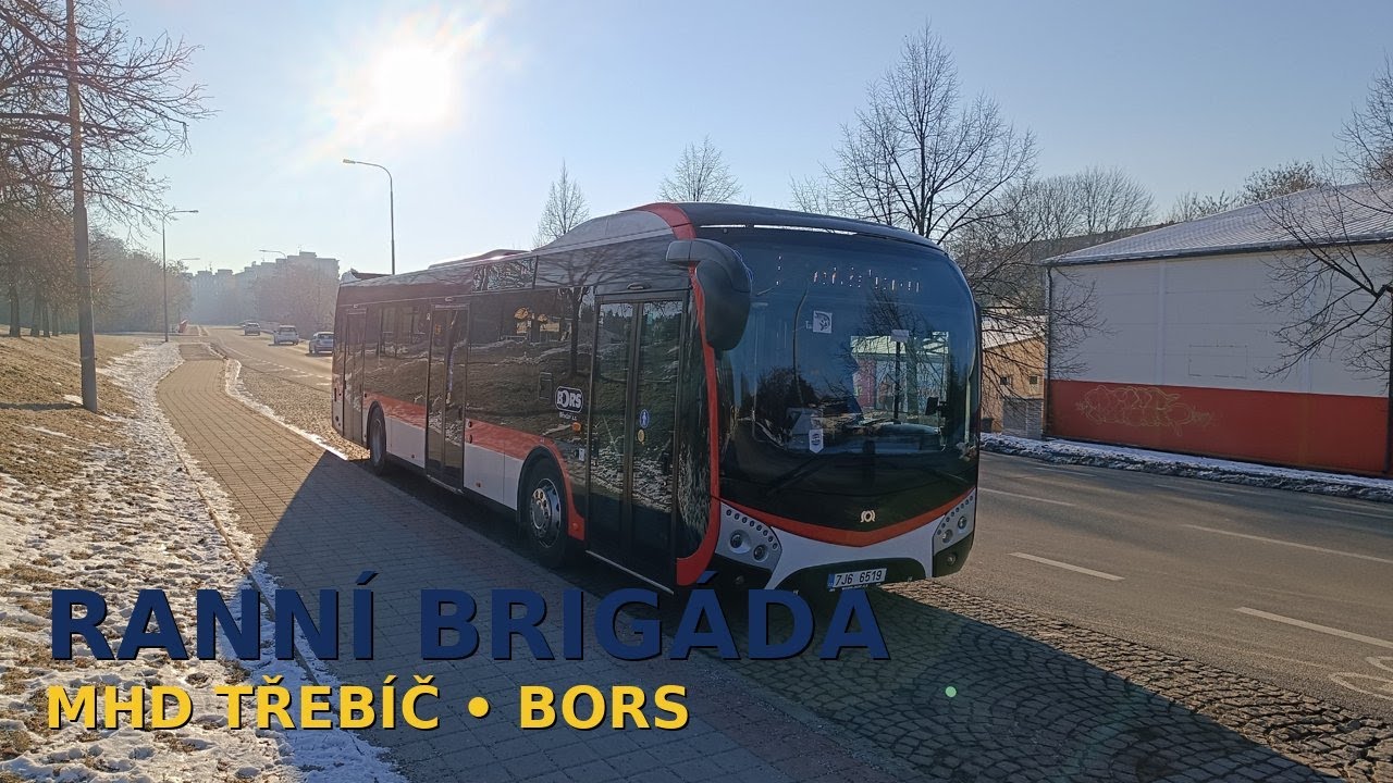 Třbíčská ranní brigádnická MHD