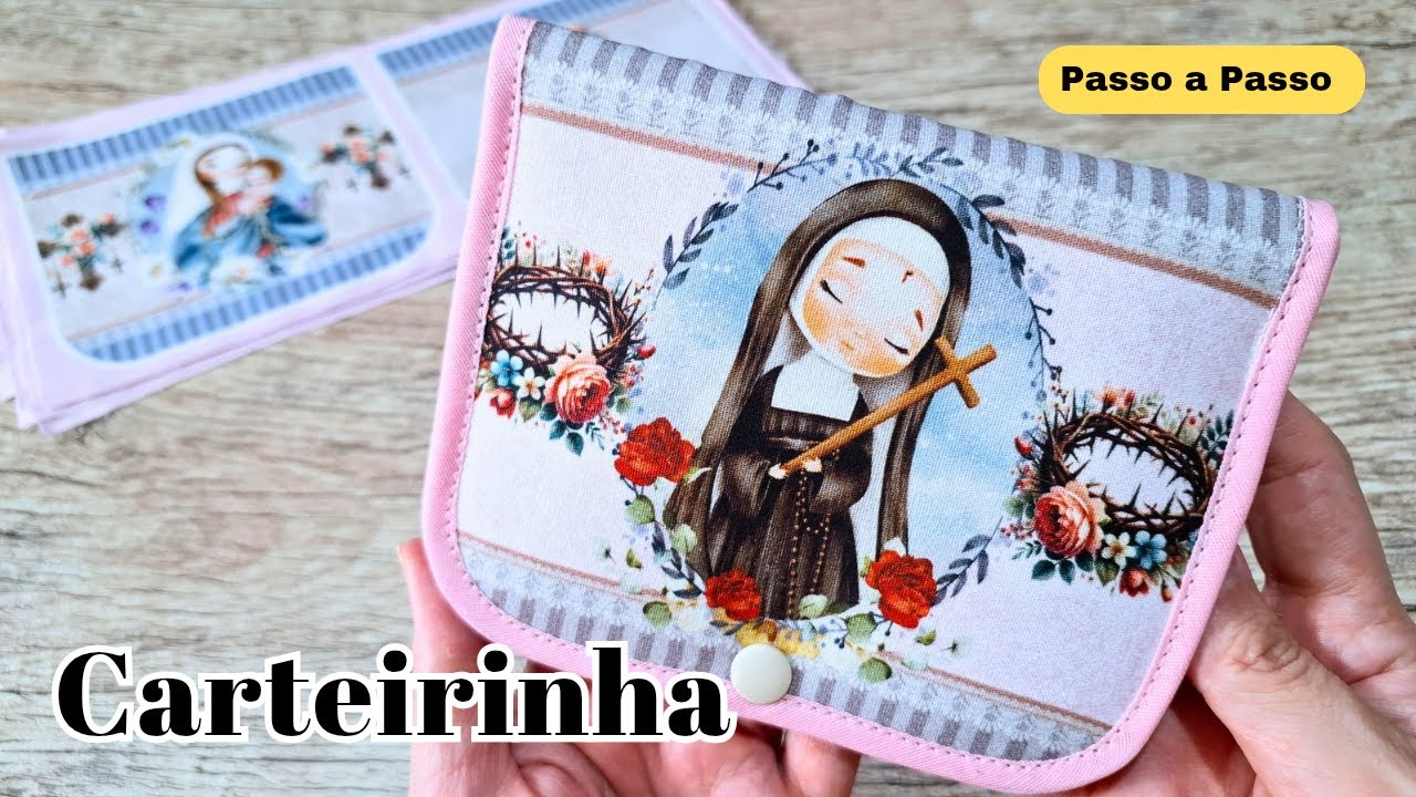 Como Fazer Carteirinha com Painel Porta Moeda | Explicação detalhada do Viés