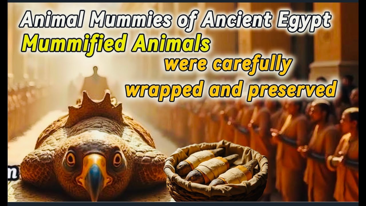 Animal Mummies of Ancient Egypt | How Beloved Pets were Mummified 