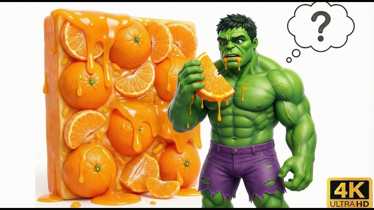 HULK'S ORANGE FARM IS INSANE #hulk #avengers