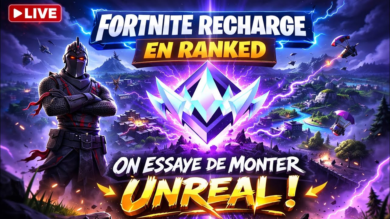 Rush unreal en duo sur fortnite