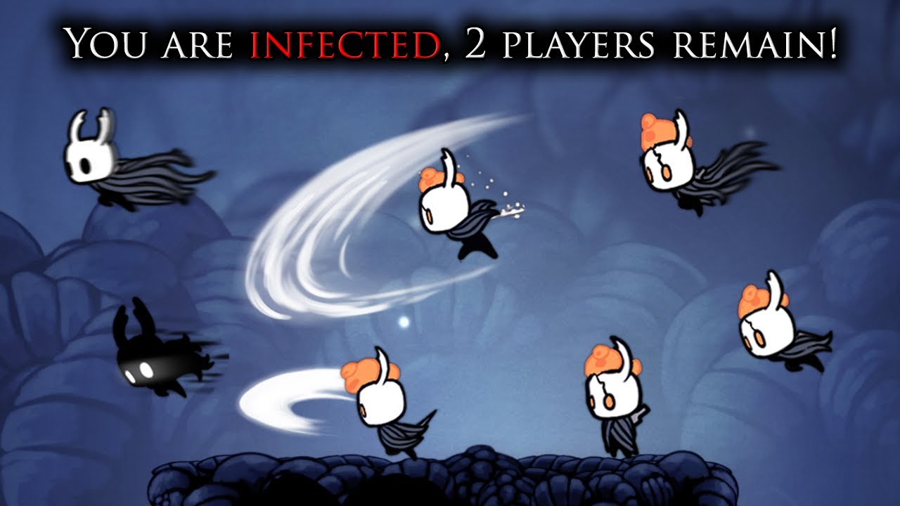 Hollow Knight 10 игроков Infection Tag