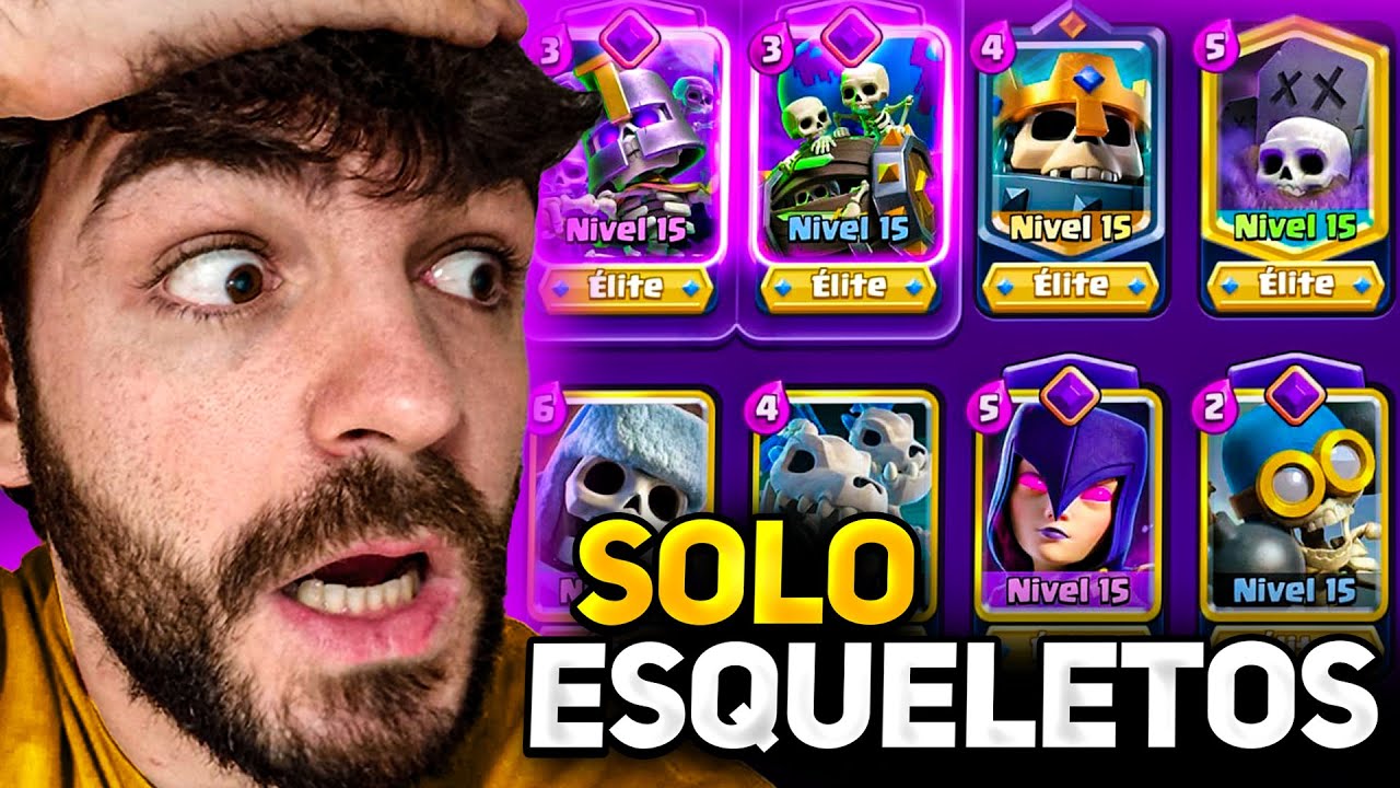 Humillo a Todos con el Mazo mas Troll de Esqueletos Evo!💀