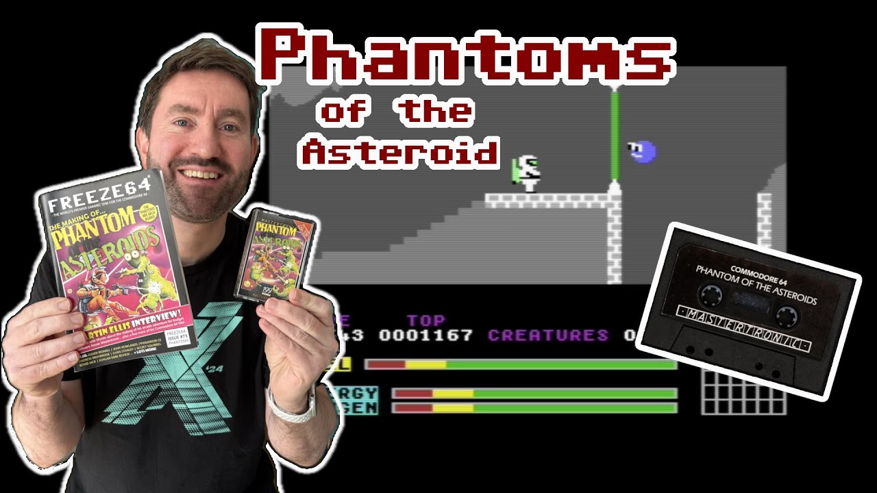 C64 Spielzeit 192 Phantoms of the Asteroid