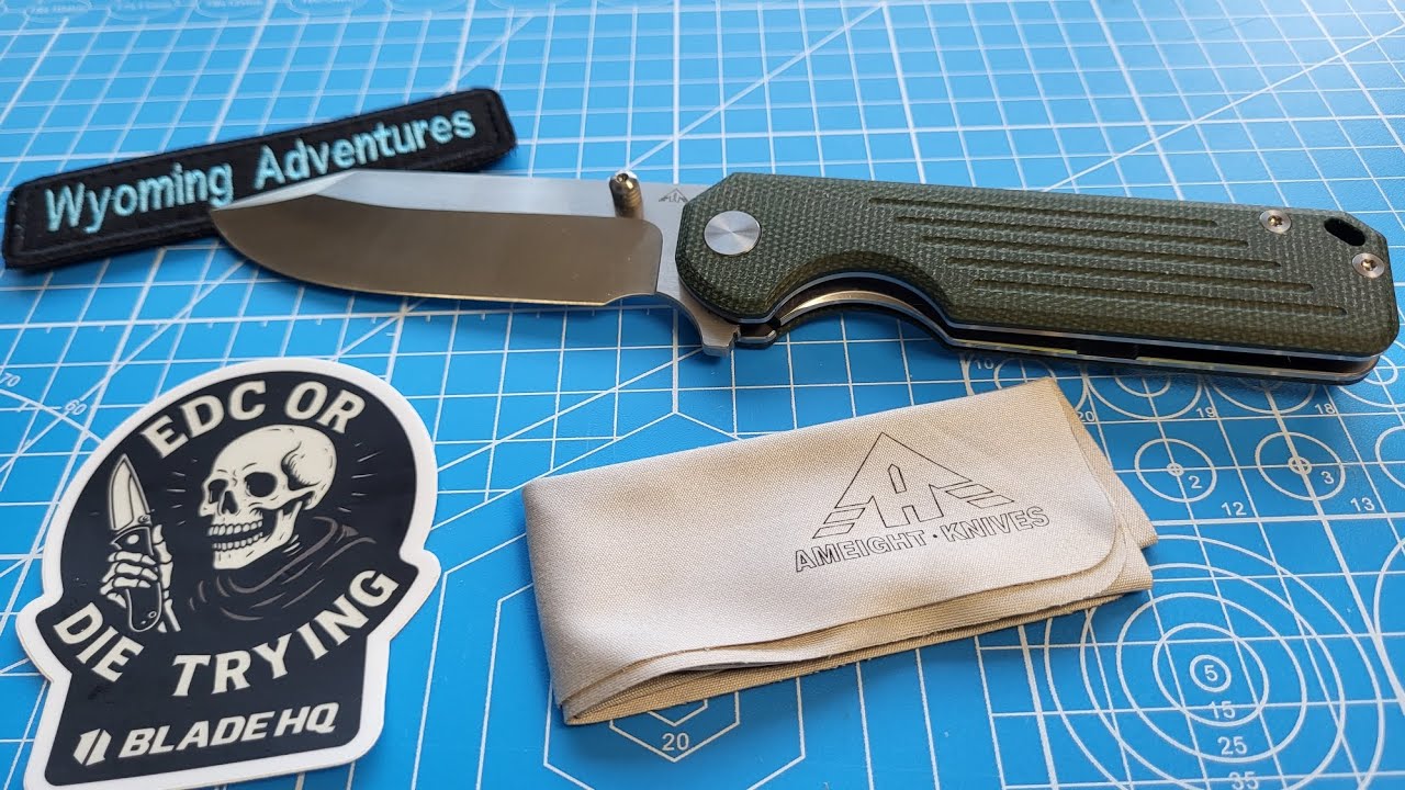 Ameight Gladiator by Miguron Knives. 