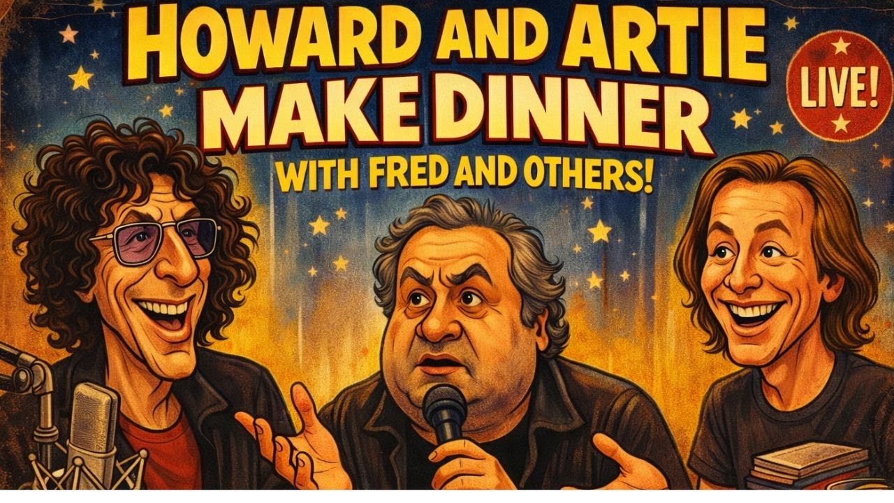 Howard and Artie Make Dinner Plans with Fred and the Crew l 𝗧𝗵𝗲 𝗛𝗼𝘄𝗮𝗿𝗱 𝗦𝘁𝗲𝗿𝗻 𝗦𝗵𝗼𝘄