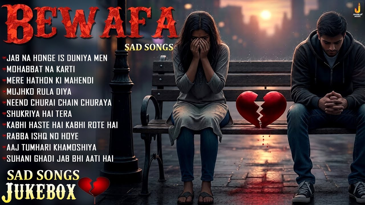 Live 💔BEWAFA SAD SONGS TOP 10 HINDI | AUDIO JUKEBOX | JHANKAR MUSIC