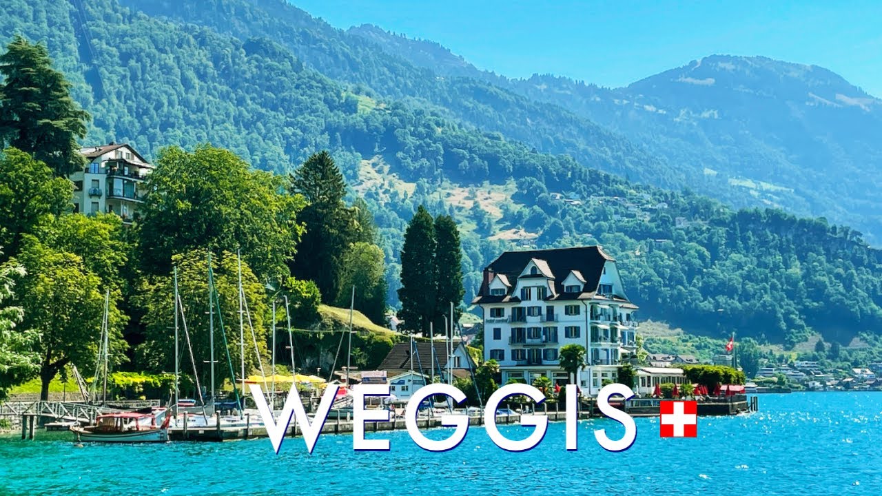 Weggis, Switzerland 4K - The most charming Swiss village in Lake Lucerne