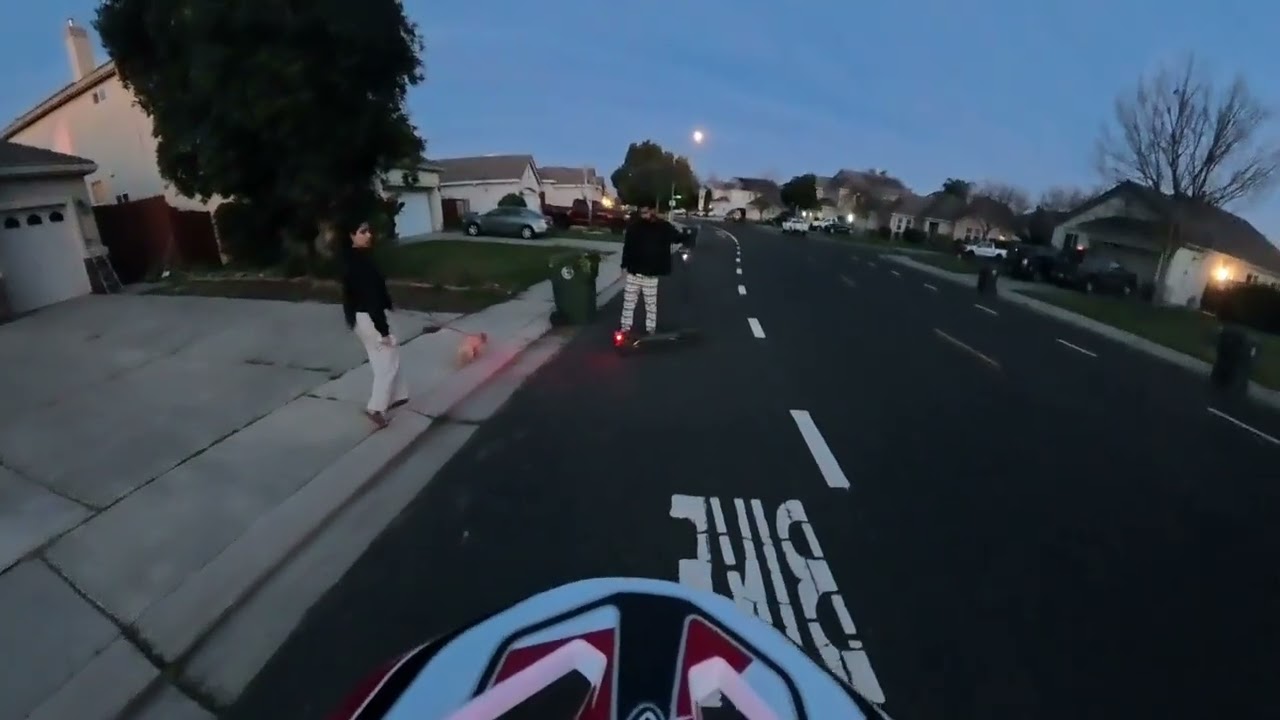 Driving my dirtbike video