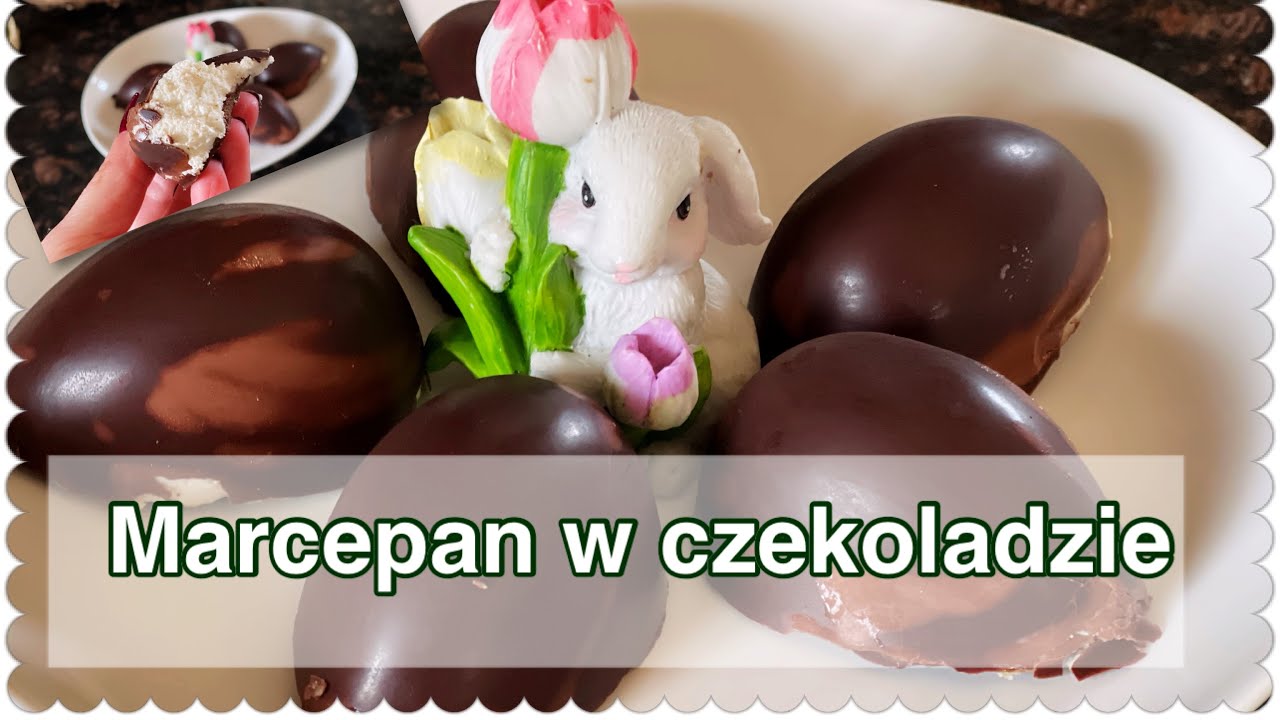 Marcepan w czekoladzie 🍫- keto, bez cukru!