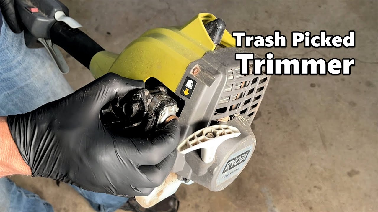 Trash Picked String Trimmer - Will it Run?