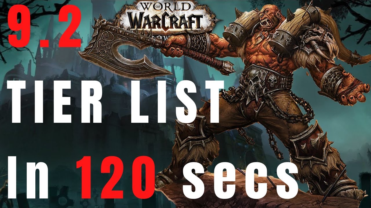 😃 Shadowlands 9.2 DPS Tier List m+ *PREDICTIONS* ☹️