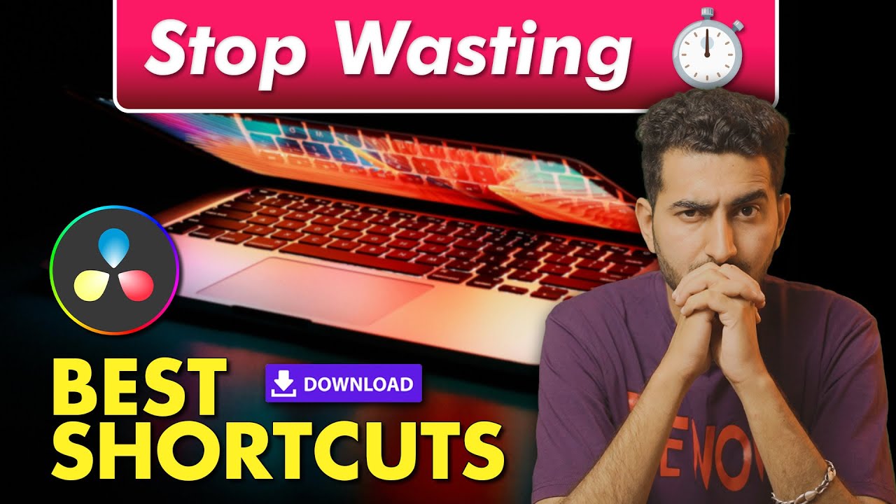 Stop Wasting Time🕒 in Editing! Unlock the BEST Custom ⌨️Keyboard Shortcuts for DaVinci Resolve!