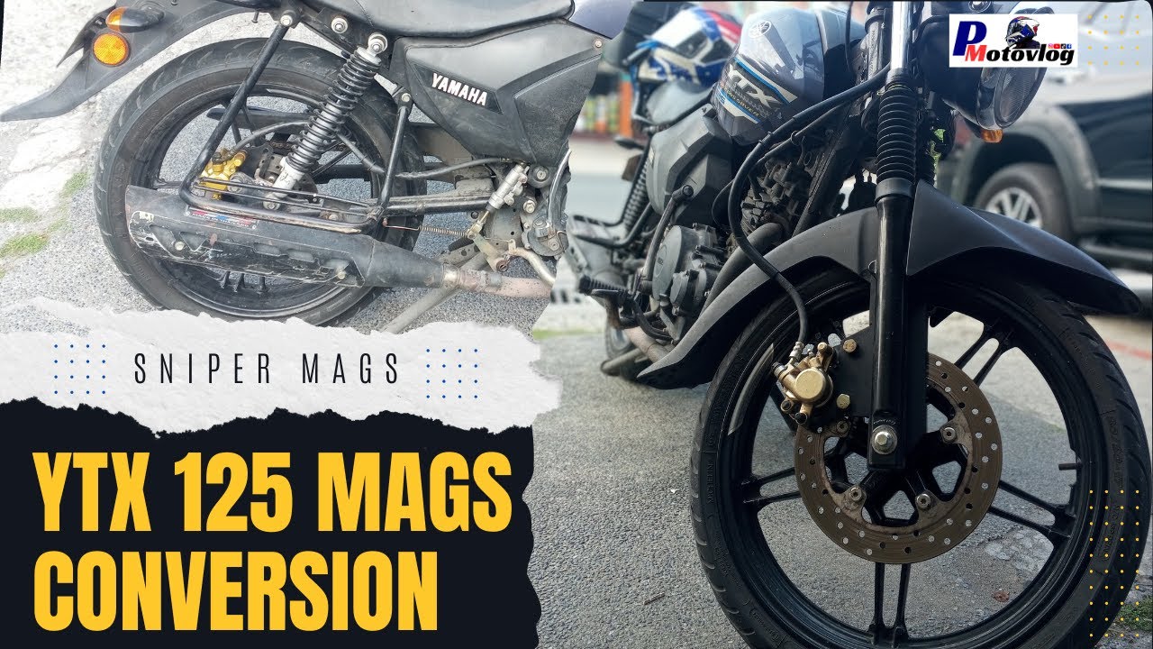 Spokes to Mags Conversion of Yamaha YTX 125 | FINAL (Setting Up)