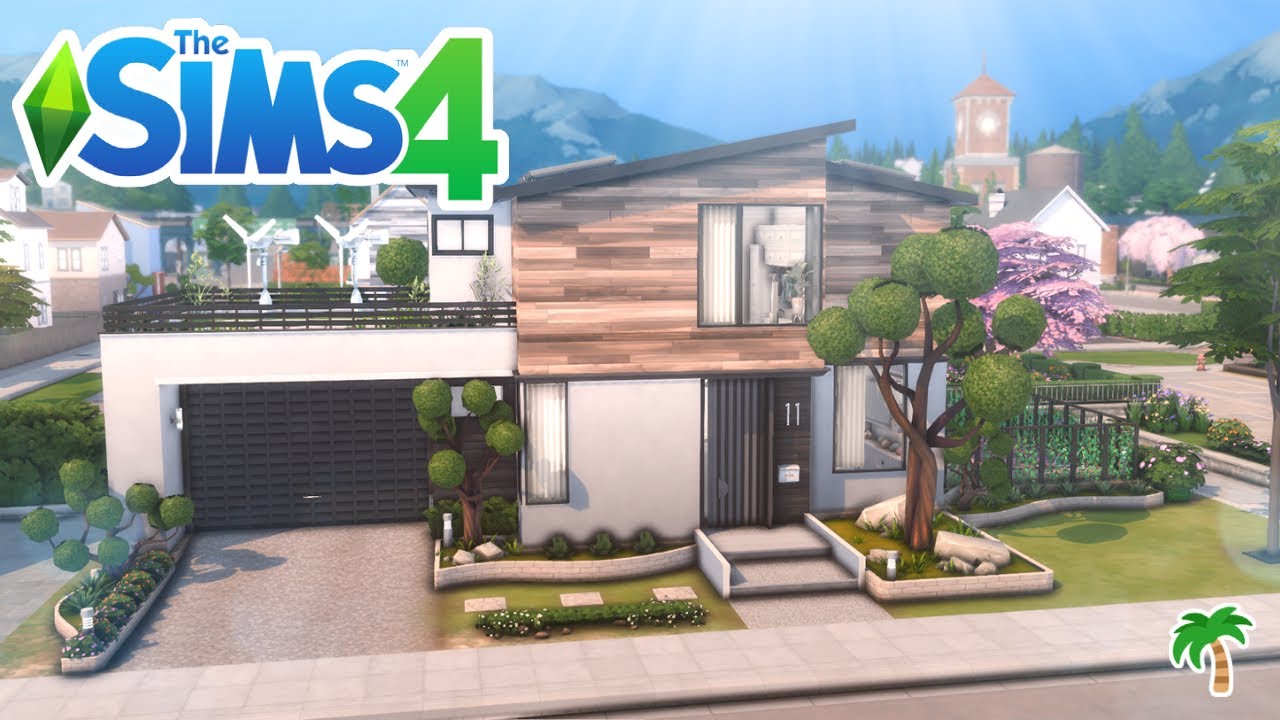 Eco Family Home 🌱 Limited Pack Build | The Sims 4 Speed Build | No CC