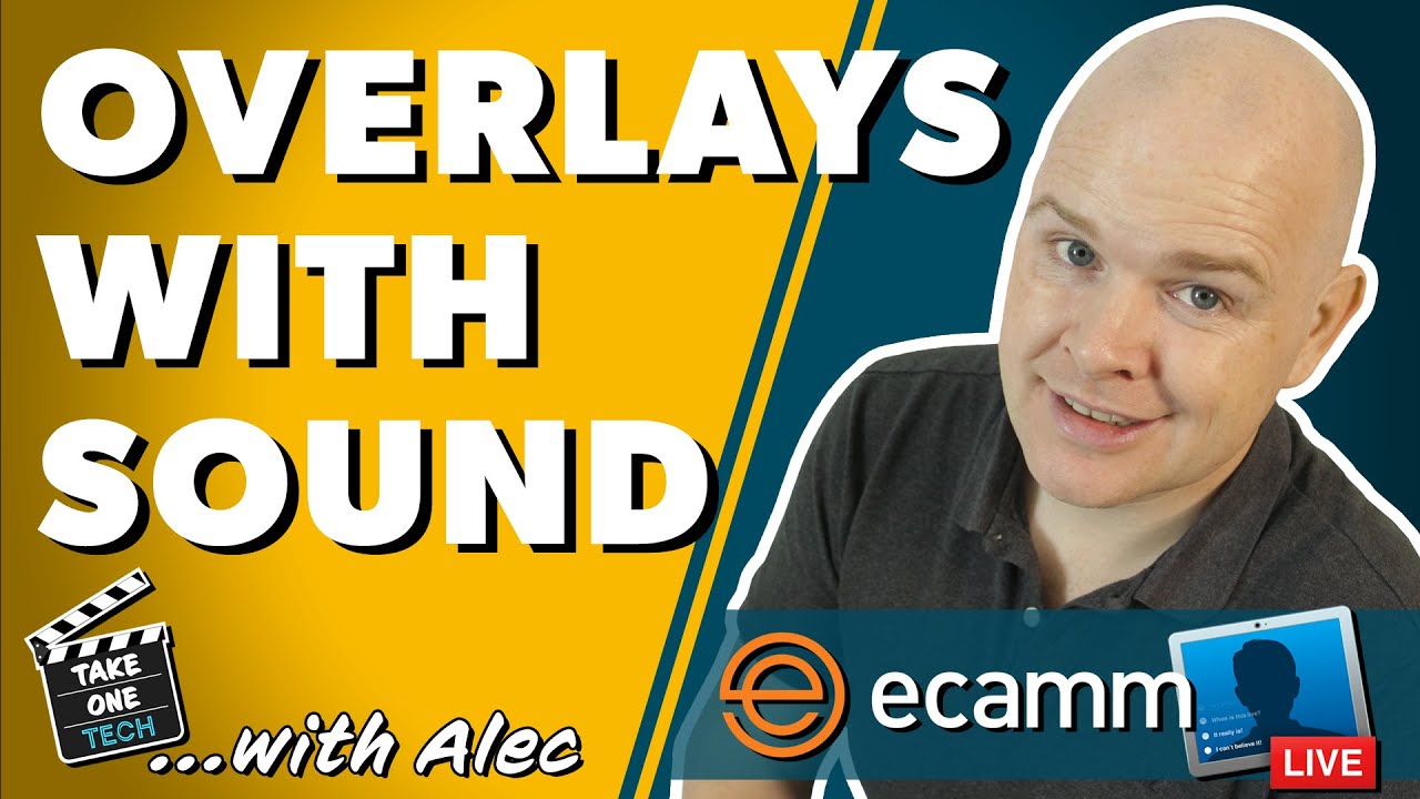Create WEBM Movie Ovelays With Sound For #EcammLive with Free Software