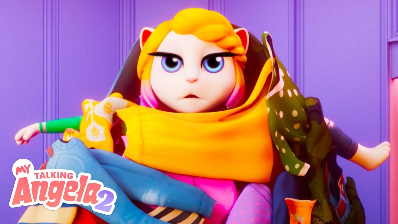 Apartment Life 🏡🧖‍♀️☕️ My Talking Angela 2 Compilation