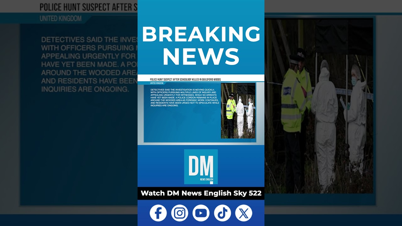 Police Launch Mu*der Investigation After Teen&rsquo;s Death in Guildford | DM News English