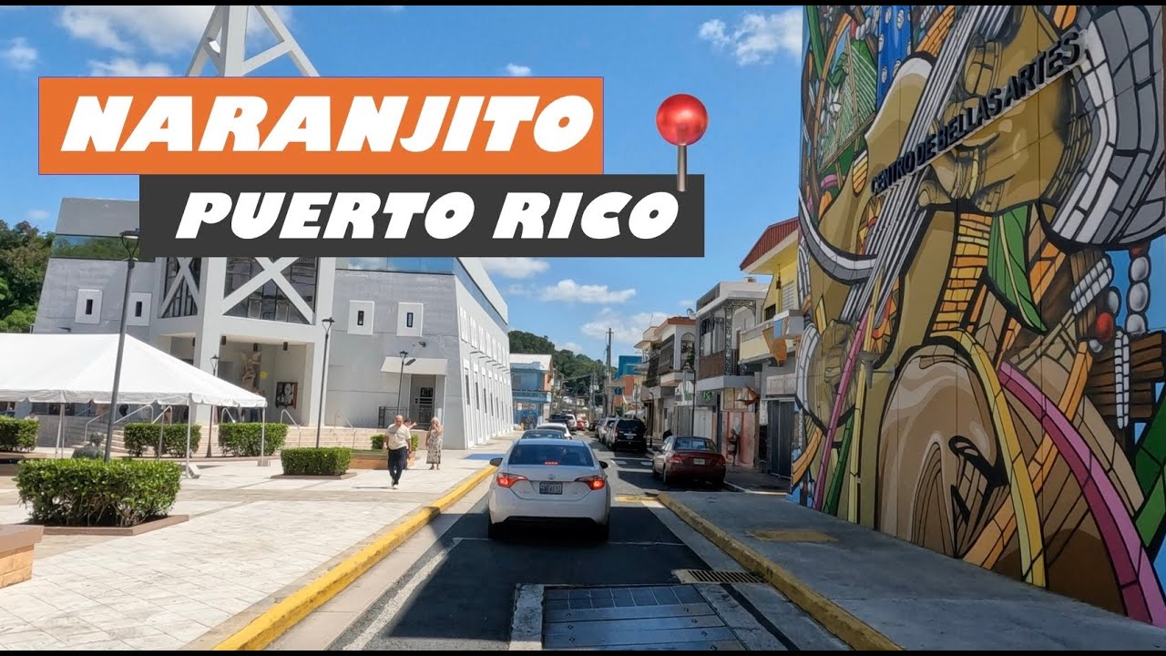 🚙 DRIVING AROUND NARANJITO PUERTO RICO 4K 🇵🇷| EL PUEBLO DE LOS CHANGOS
