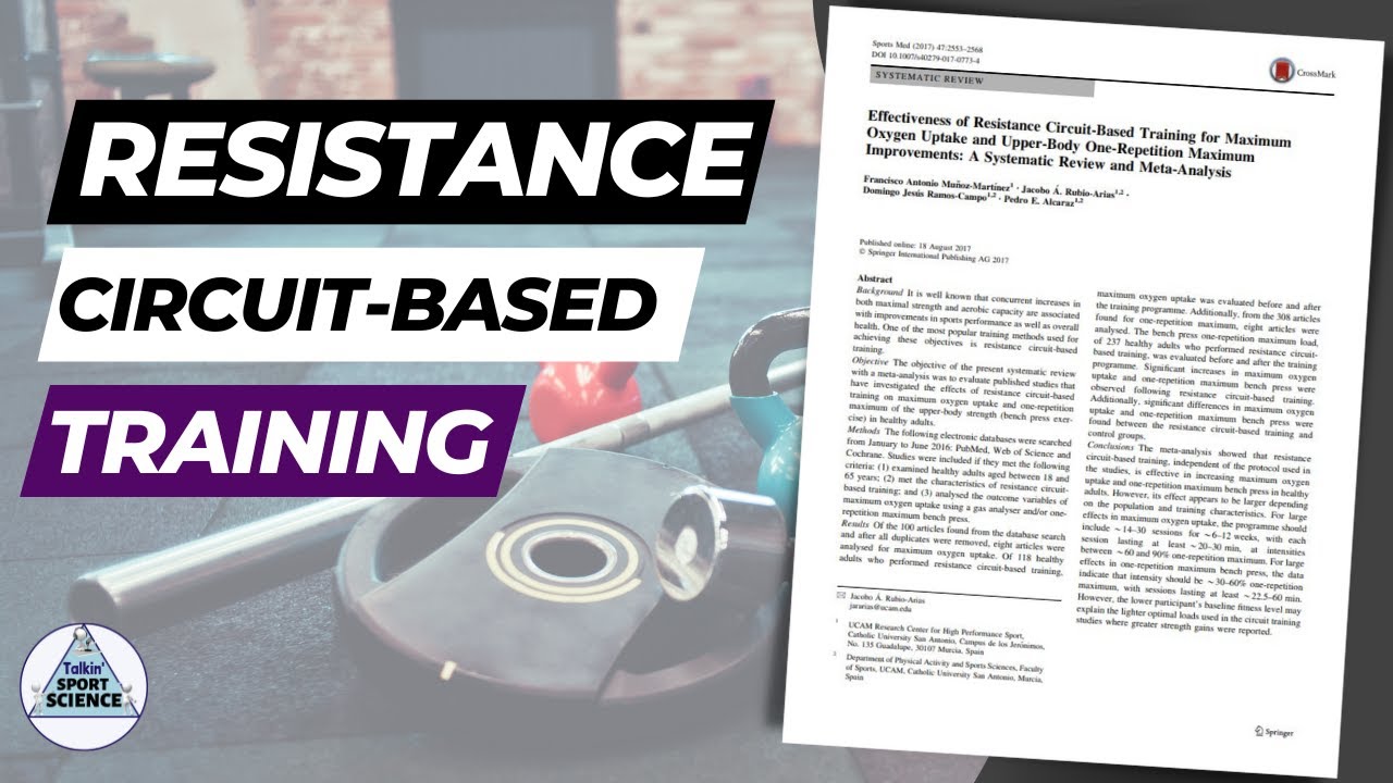 RESISTANCE CIRCUIT-BASED TRAINING FOR IMPROVING VO2MAX & STRENGTH (BY MUÑOZ-MARTÍNEZ ET AL.)
