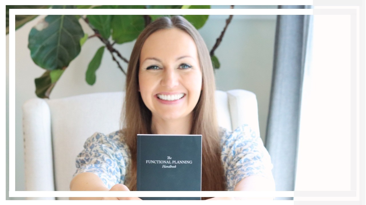 THE FUNCTIONAL PLANNING HANDBOOK | HOW TO TURN OVERWHELM INTO A CLEAR PLAN | HAPPY PLANNER