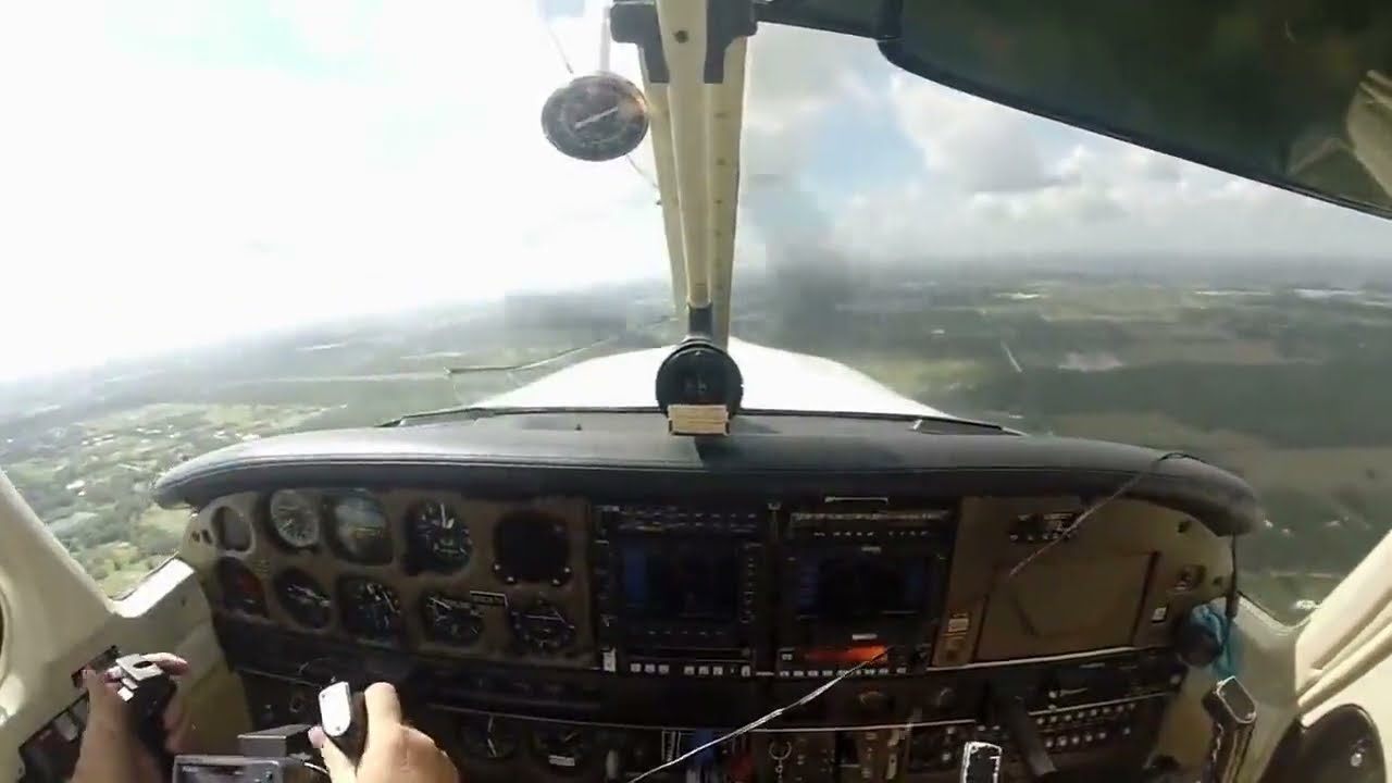 Bird strike destroys airplane windshield