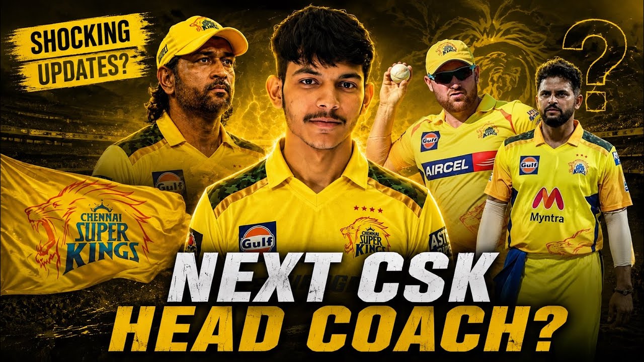 NEXT CSK HEAD COACH? 😱 Shocking Updates on Stephen Fleming&rsquo;s Replacement | CSK Future Explained