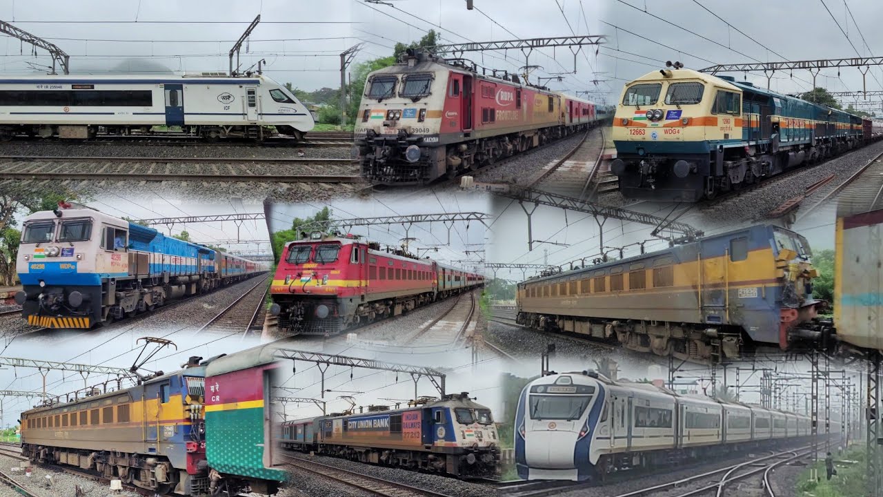 High Speed Trainspottings At Malavli Railway Station | Central Railways