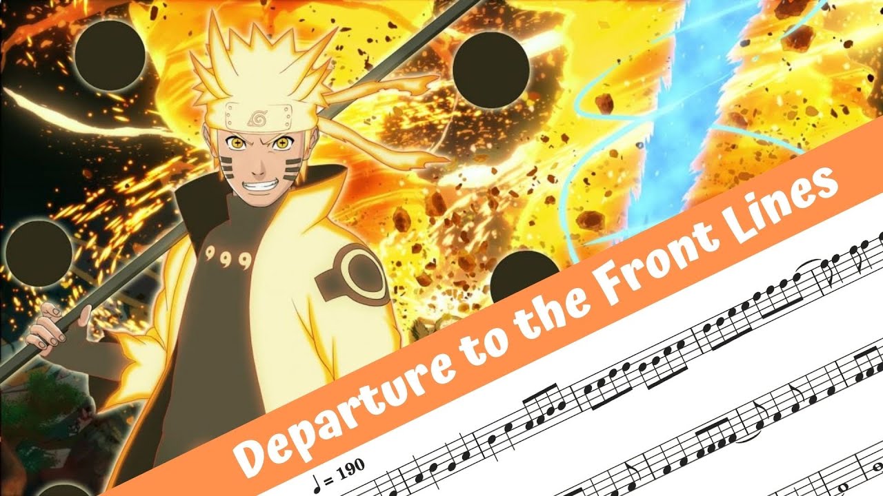 Naruto Shippuden OST - Departure to the Front Lines (Flute)