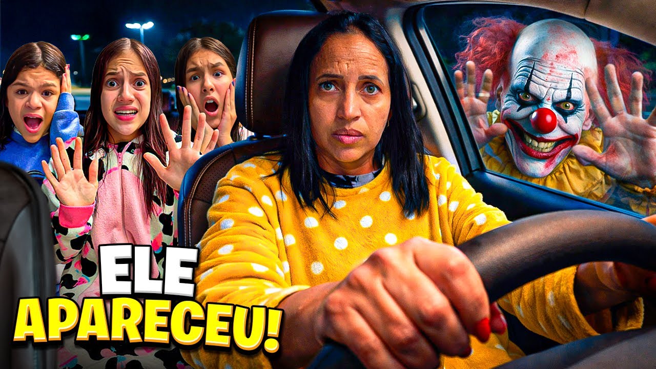 FICAMOS PRESAS AS 3 HORAS DA MANH&Atilde; NO CARRO* apareceu um palha&ccedil;o 