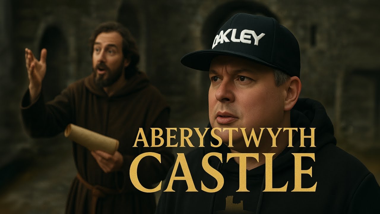 Aberystwyth Castle in Wales