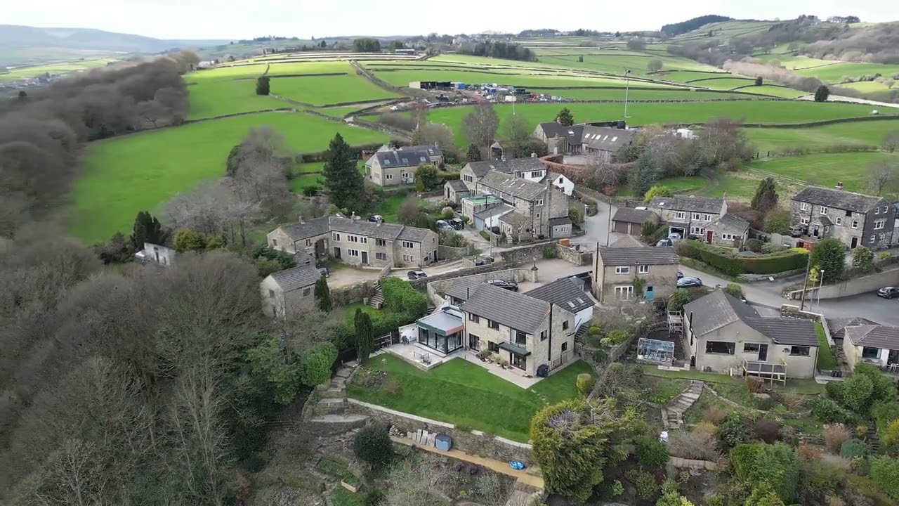 Under Hill Holmfirth Drone 27 Mar 23