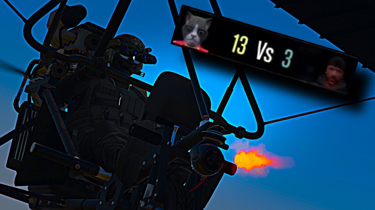 Angry British Guys Hate My Ultralight Skills | GTA Online