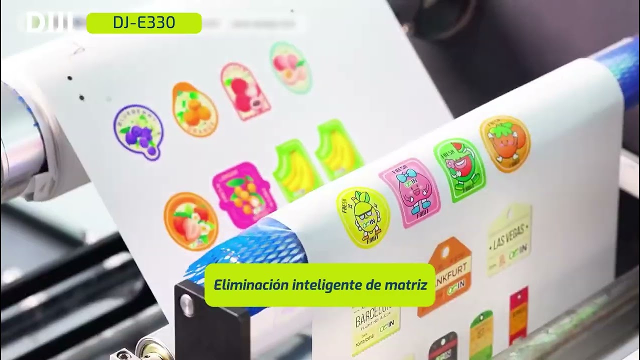 DIJI DJ-E330 - Impresora digital UV para etiquetas - Integración de Sistemas Digitales S.A.