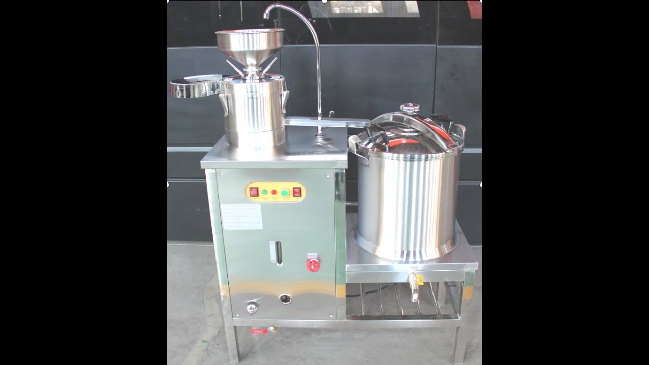 Soya Milk Machine Detailed introduction of 100/H soymilk and tofu making machine;