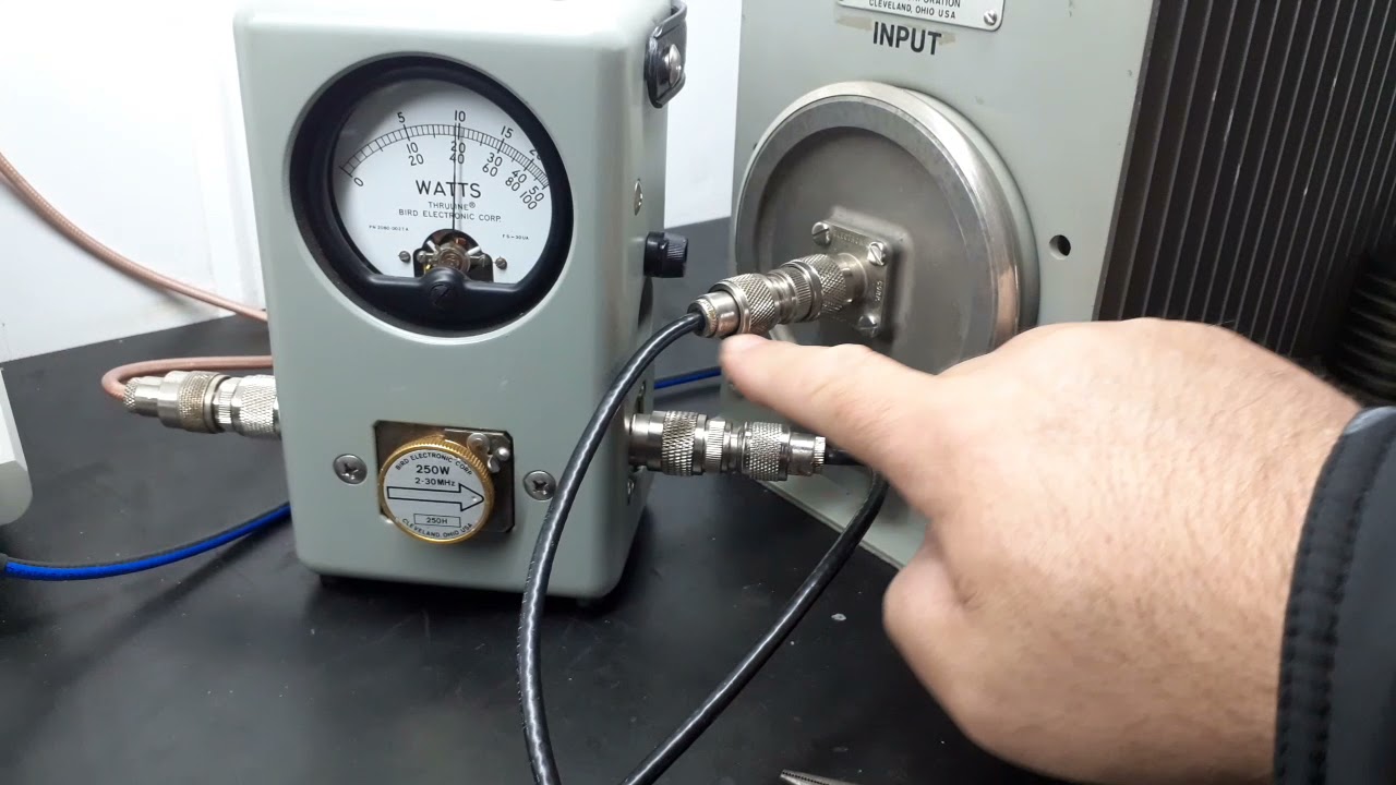 Perdas no cabo coaxial RG-58