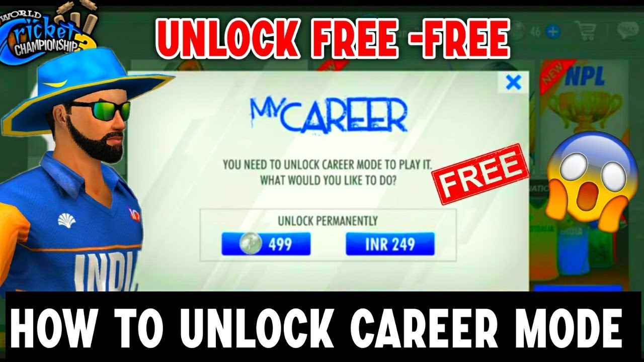 🔥How To Unlock My Career Mode For Free In Wcc3 | Wcc3 My Career Mode Free