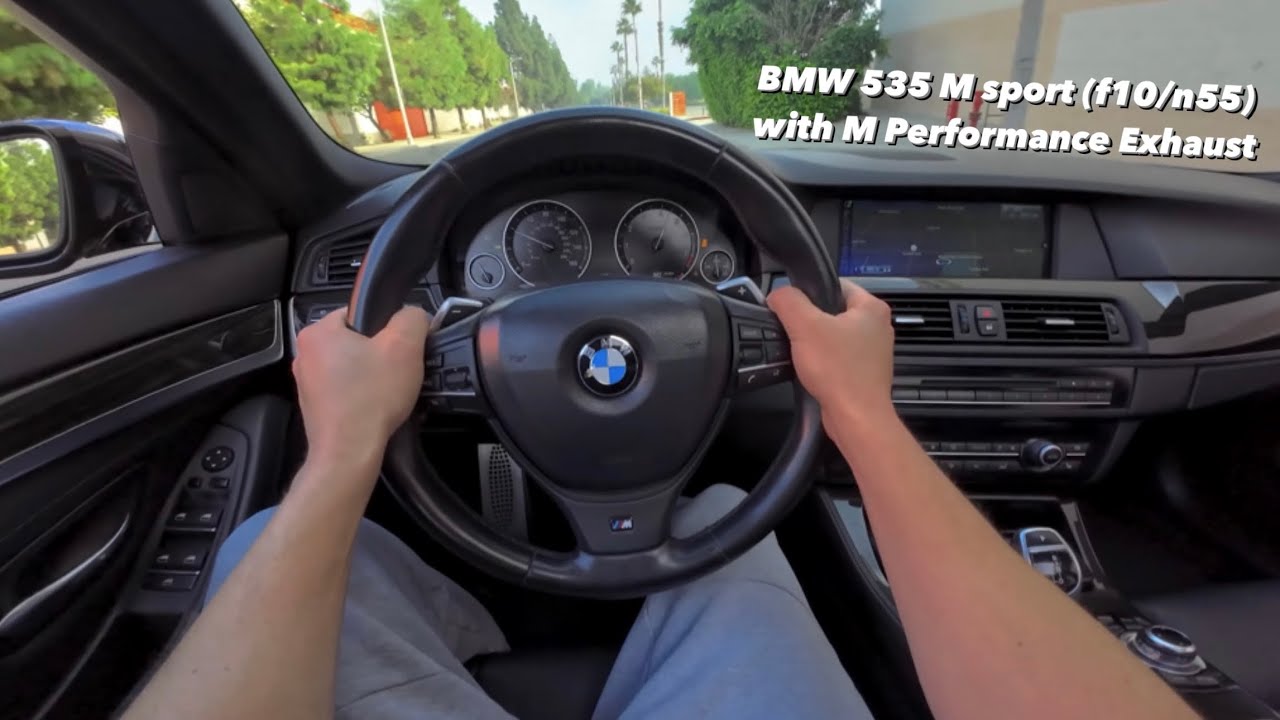 535i M Performance Exhaust #5series #f10 #n55 #bbs