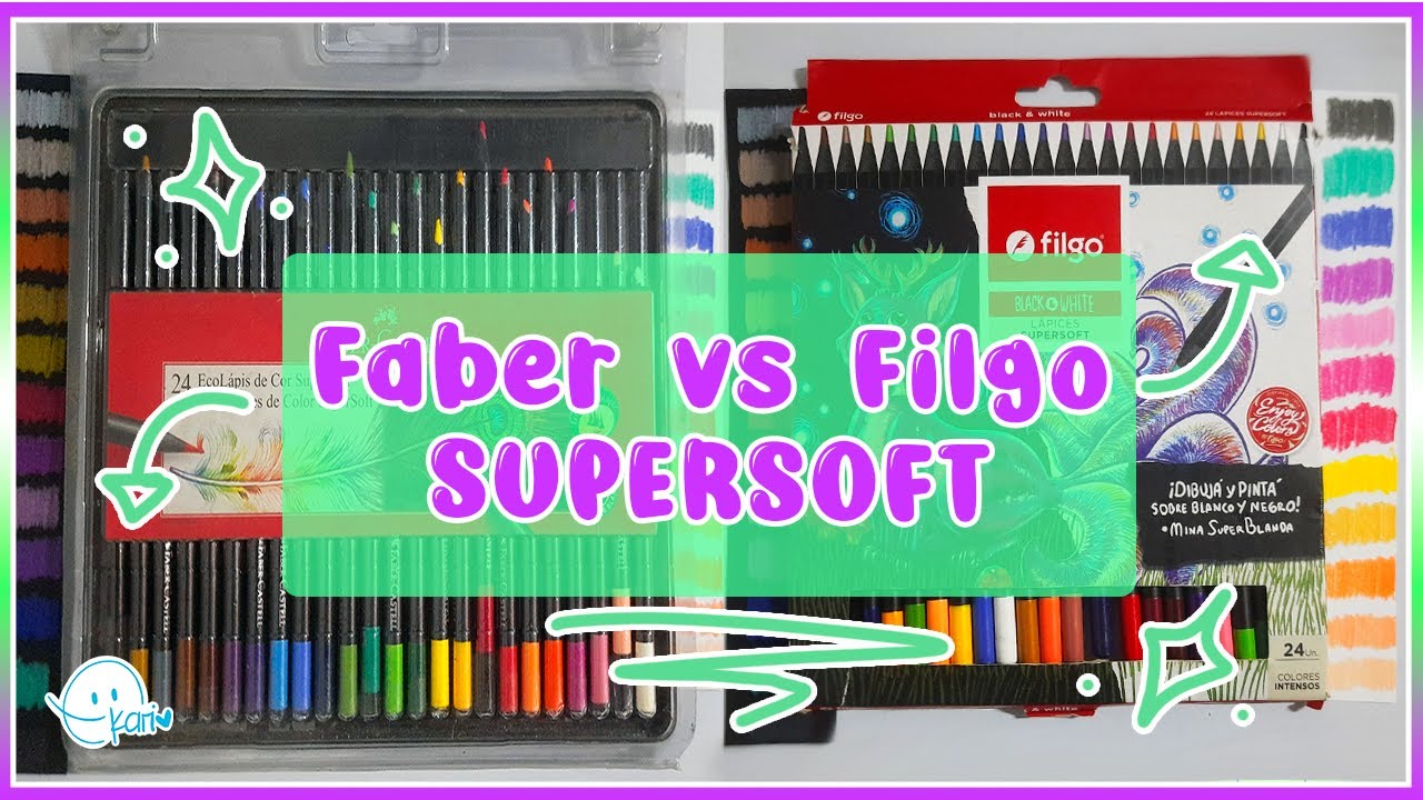 FABER-CASTELL VS FILGO SUPERSOFT | Cuál es el mejor?