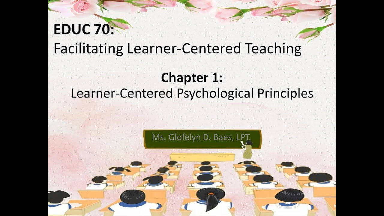 EDUC 70: Chapter 1 Lesson 1- Cognitive, Metacognitive, and Motivational, Affective Factors