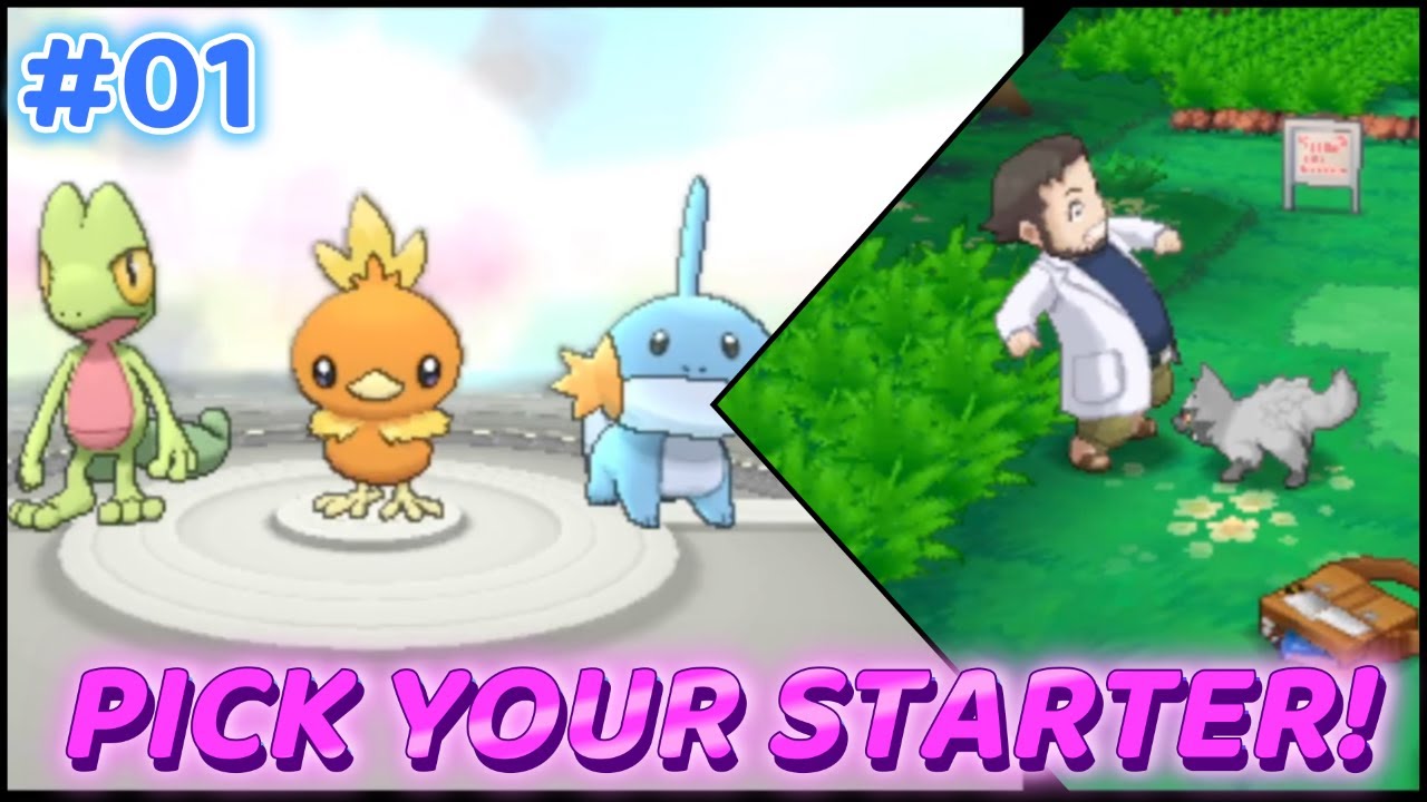 Pokemon Omega Ruby Часть 1 | Выберите своего стартового покемона!