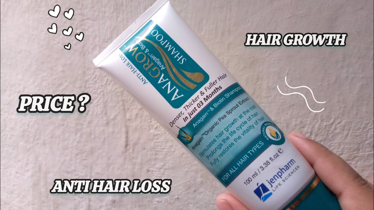 Jenpharm anagrow shampoo review | anagrow shampoo | #jenpharm #hairloss