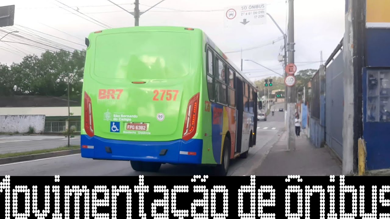 Movimentação de ônibus 