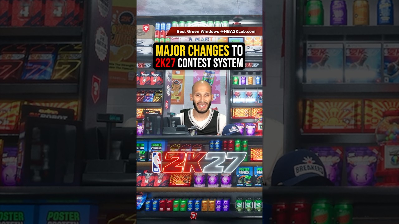 Обновление бросков в NBA 2K27: НОВАЯ защита с поднятыми руками #2k #2k27