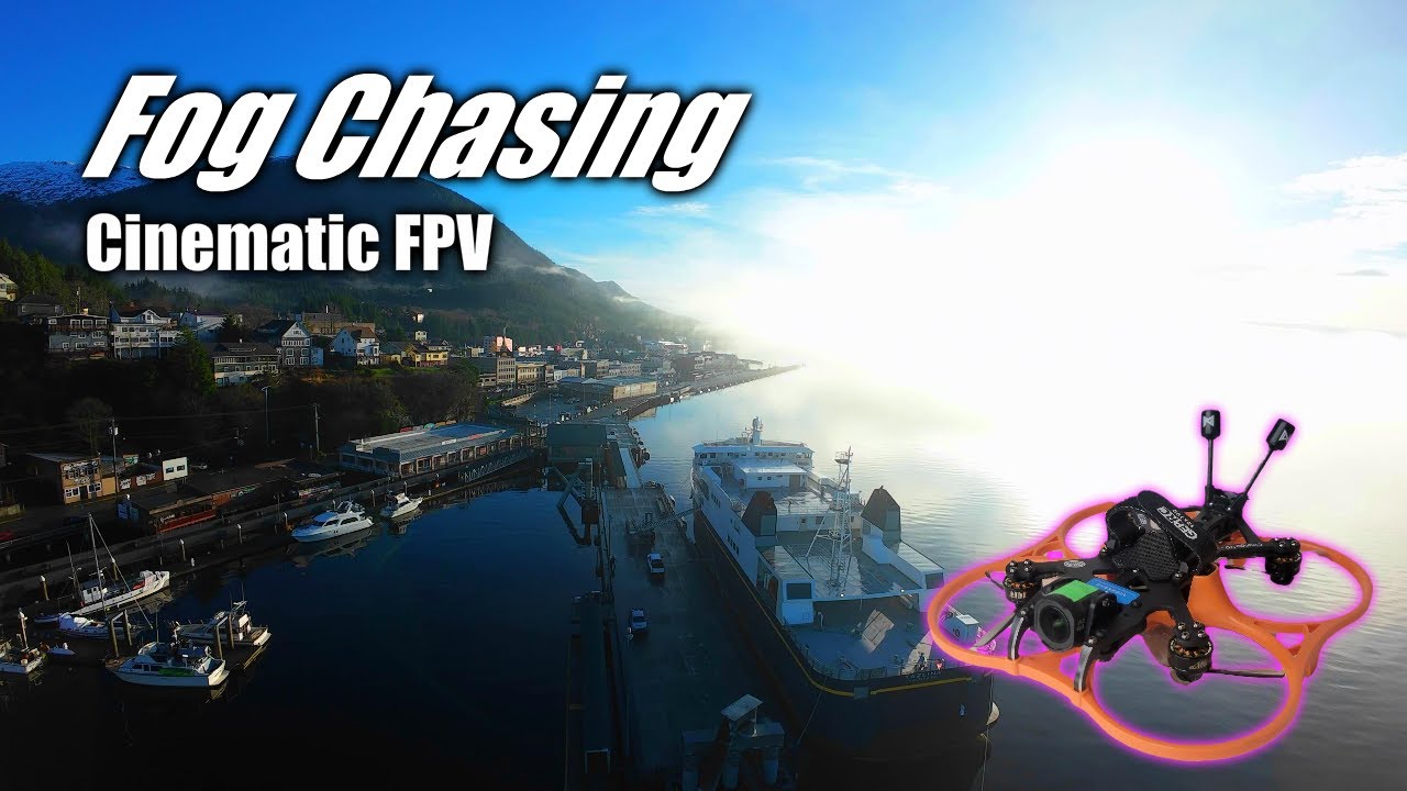 30 FPS // Amazing Thick Fog // Cinematic FPV Footage // Ketchikan, AK