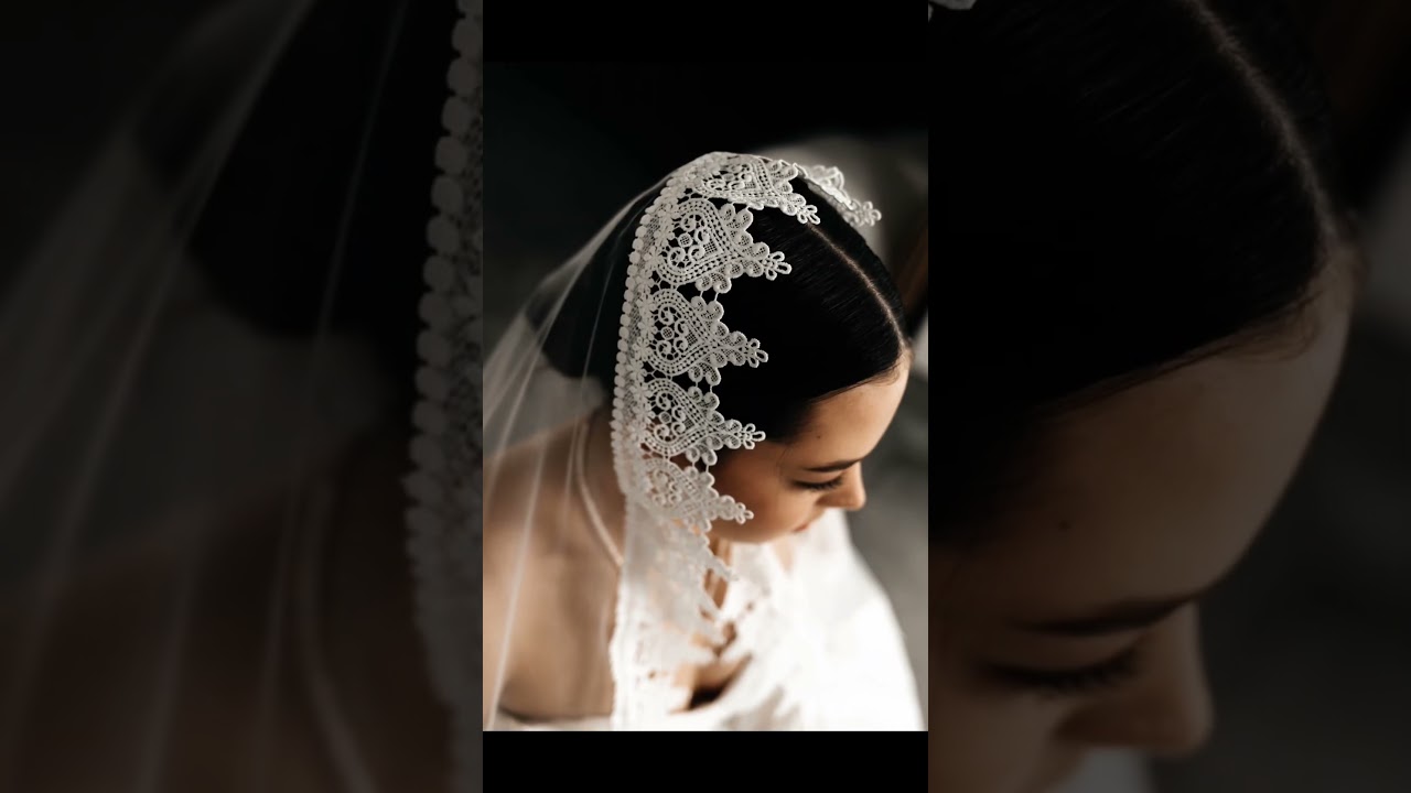 #brideveil #mantillaveil #laceveil #bridalaccesories