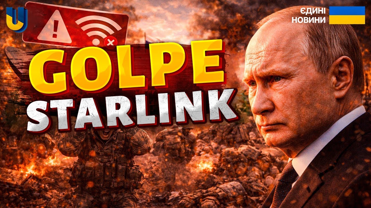 Rusia en pánico: el apagón de Starlink paraliza a las tropas en el frente