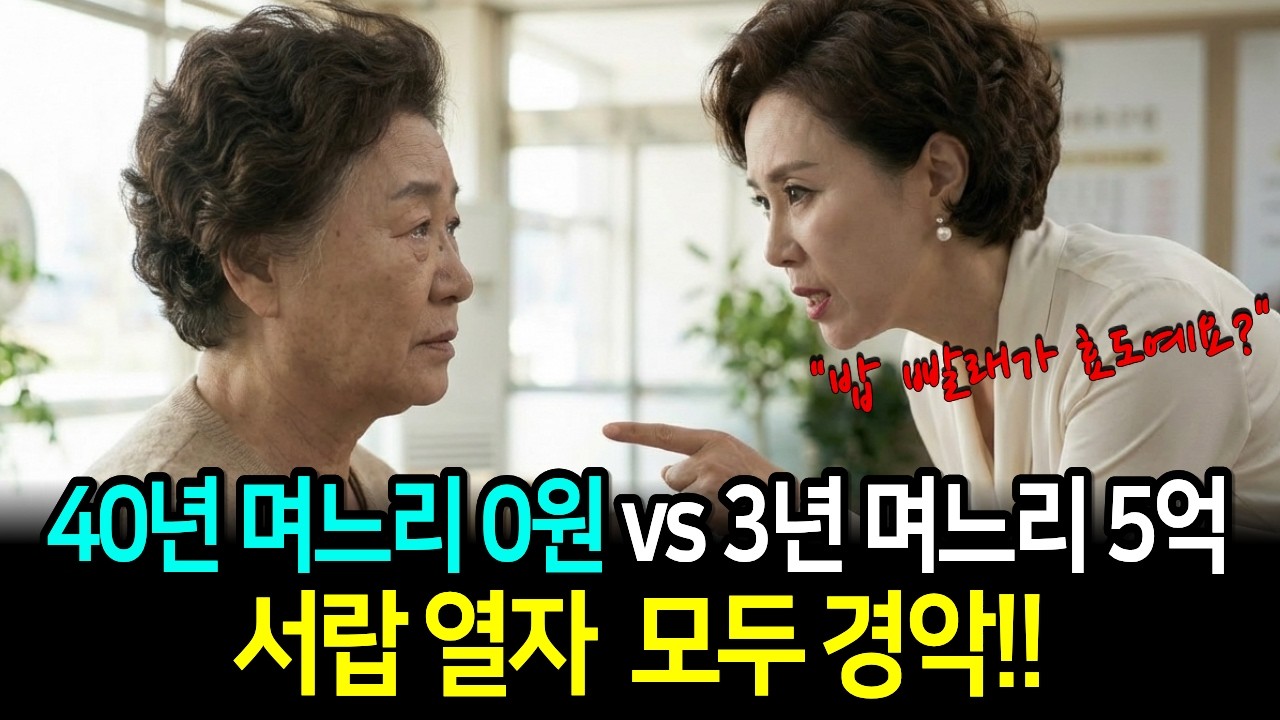 40년 밥하고 빨래한 게 효도냐 비웃던 시누이, 시아버지 책상 서랍 열리자 그 자리에서 무릎 꿇는데..
