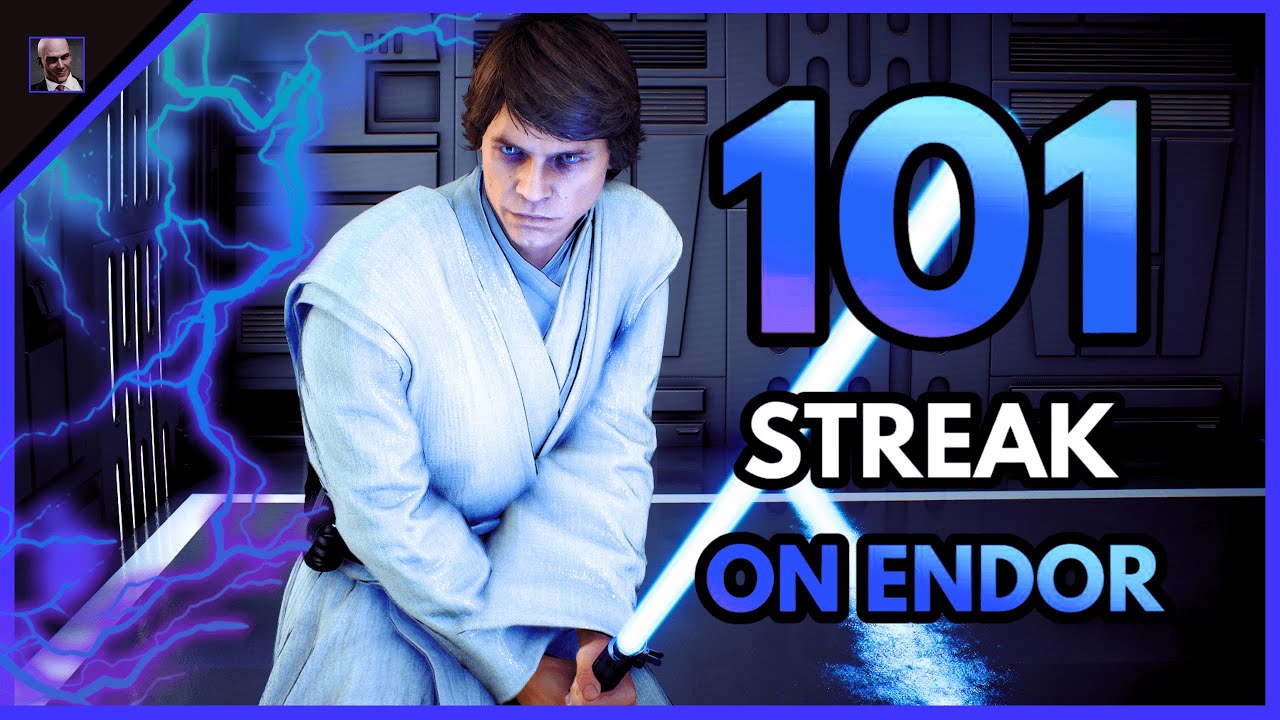 Star Wars Battlefront 2 | Luke Skywalker 101 Killstreak on Endor